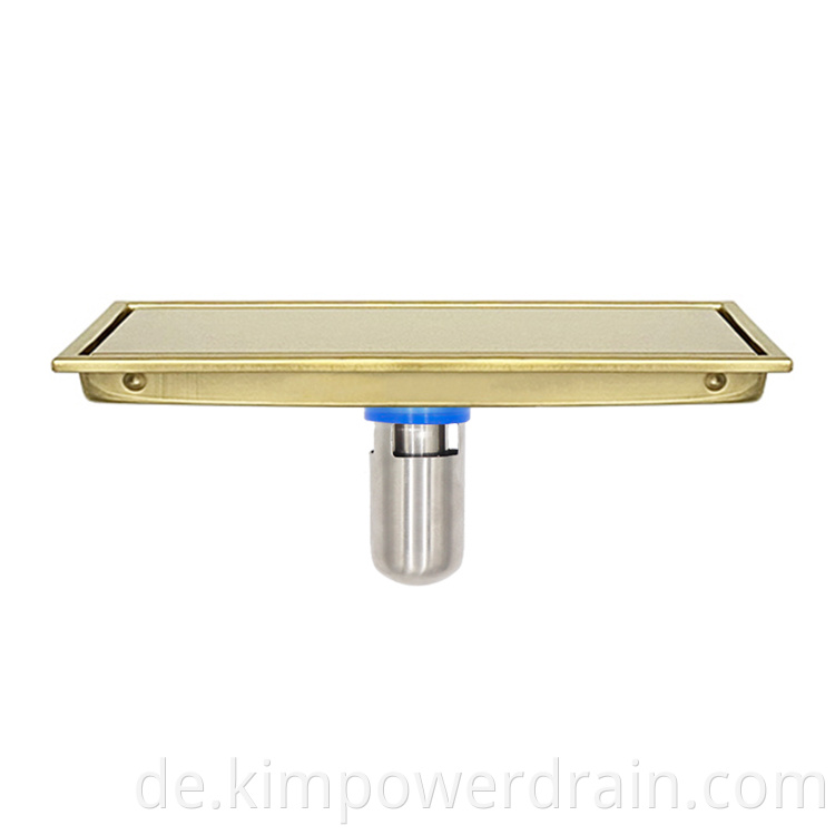 gold floor drain